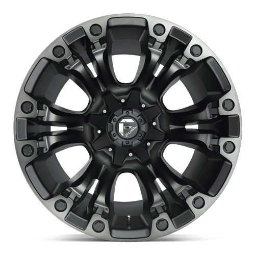 Fuel Off-Road D851 18X9 Matte Black Gray Tint 5x139.7/150 +20mm
