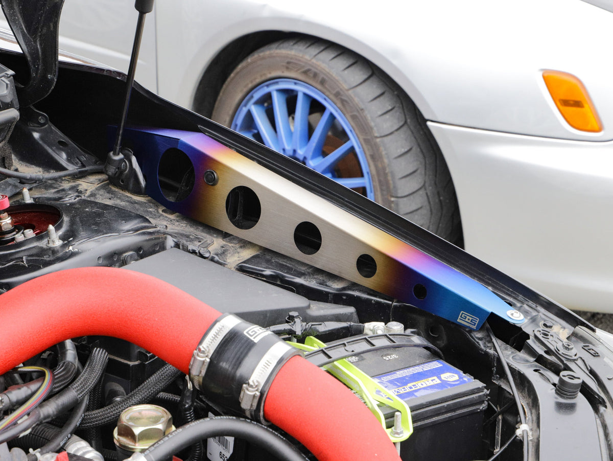GrimmSpeed - Titanium Fender Shrouds 2015–2021 Subaru WRX/STI - GRM.1066.1.0