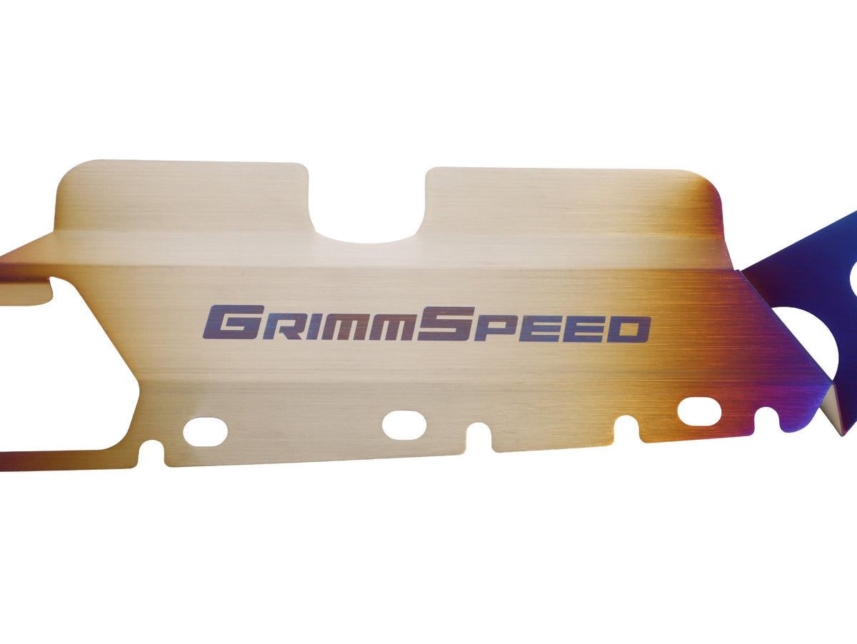 GrimmSpeed - Titanium Radiator Shroud 2015–2021 Subaru WRX/STI - GRM.1067.1.TI