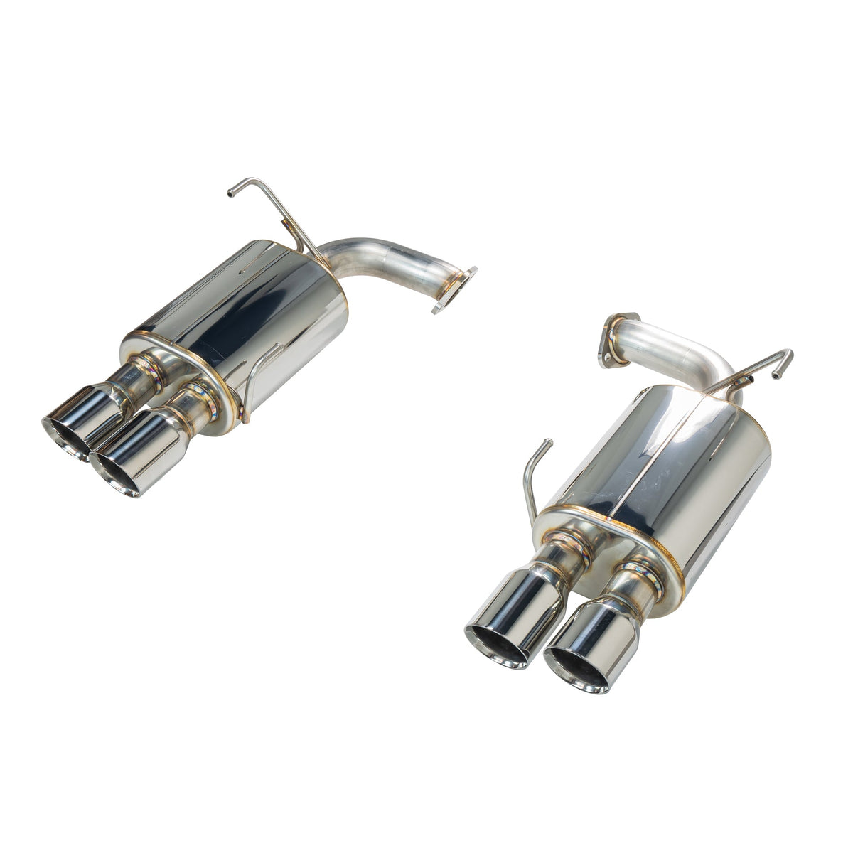 Remark 2022+ Subaru WRX VB Axle Back Exhaust w/Stainless Steel Dual Wall Tip - RO-TSVB-DM