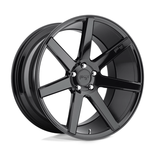 Niche 1PC M168 Verona 18X8 5X115 +40MM Gloss Black
