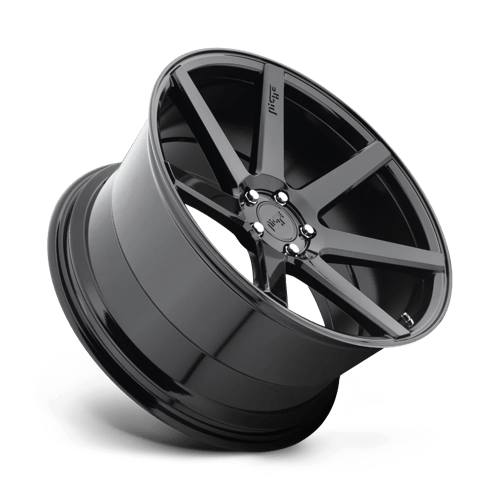 Niche 1PC M168 Verona 19X8.5 5X120 +35MM Gloss Black