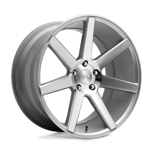 Niche 1PC M179 Verona 20X10 5X120 +40MM Gloss Silver Machined