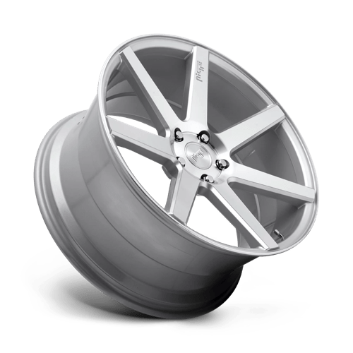 Niche 1PC M179 Verona 20X9 5X114.3 +35MM Gloss Silver Machined