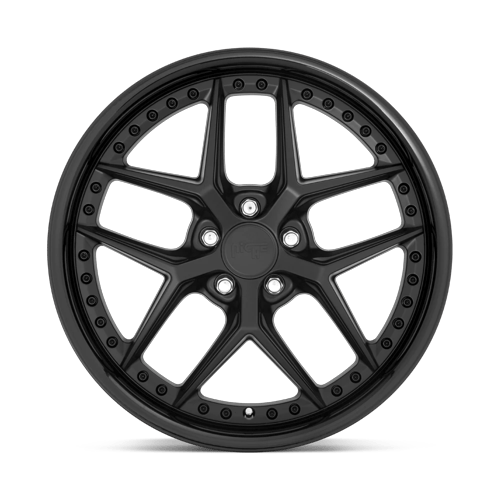 Niche 1PC M226 Vice 20X10.5 5X120 +35MM Gloss Black Matte Black
