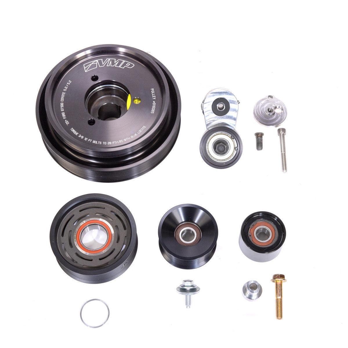 VMP Performance 20+ Predator 5.2L w/ AC 10-Rib Upgrade Kit - 20 Percent OD - VMP-SUP041