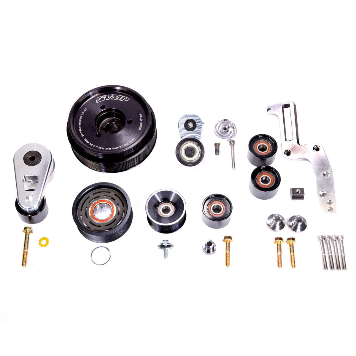 VMP Performance 20+ Predator 5.2L w/ AC 10-Rib Full-FEAD Kit - 10 Percent OD - VMP-SUP042