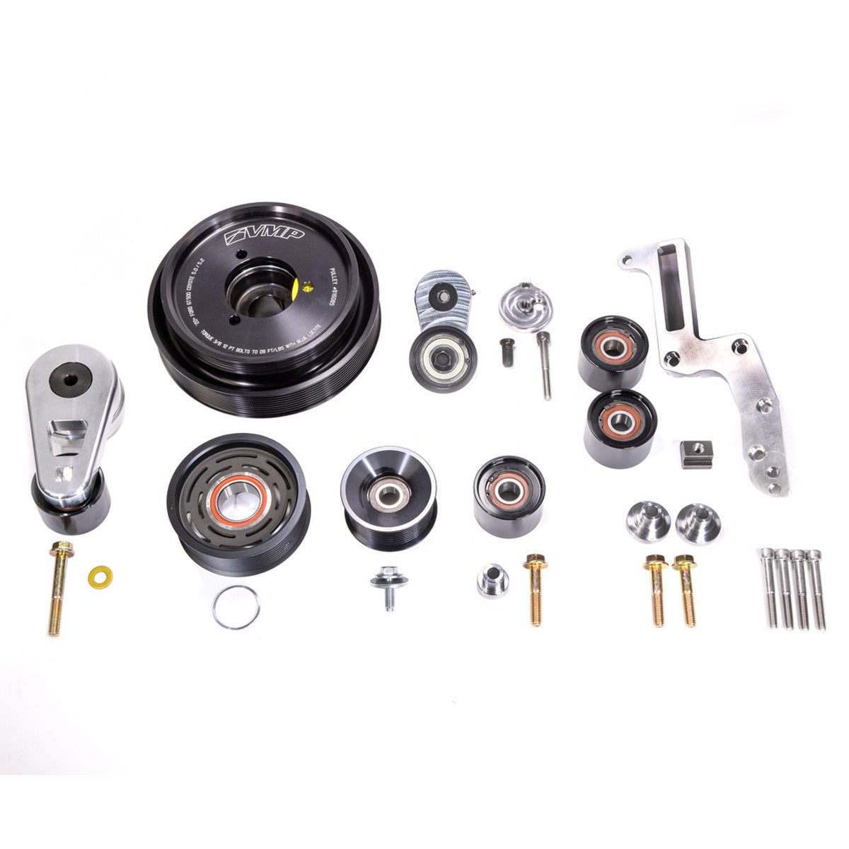 VMP Performance 20+ Predator 5.2L w/ AC 10-Rib Full-FEAD Kit - 20 Percent OD - VMP-SUP043