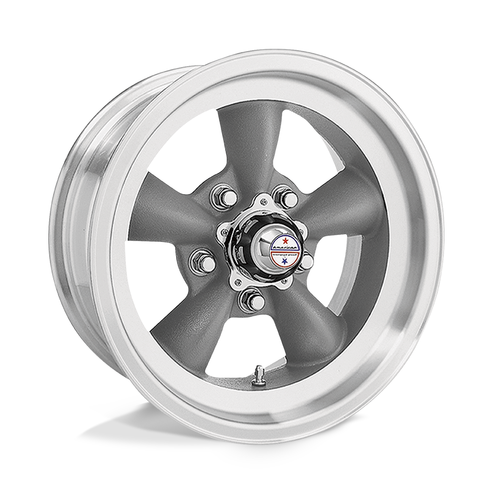 American Racing - VN105 Tt-d 15X7 5X4.75 83 Tt-gry Mach -6