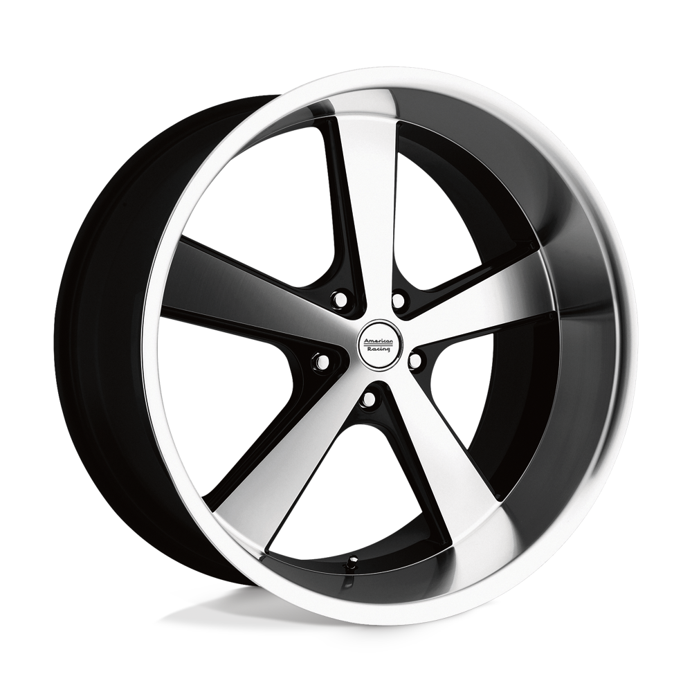 American Racing - VN701 Nova 20X8.5 5X5 G-blk/mch 4.75BS