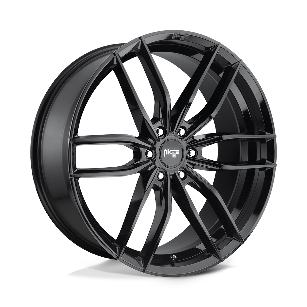 Niche 1PC M209 Vosso 20X9 6X135 +20MM Gloss Black