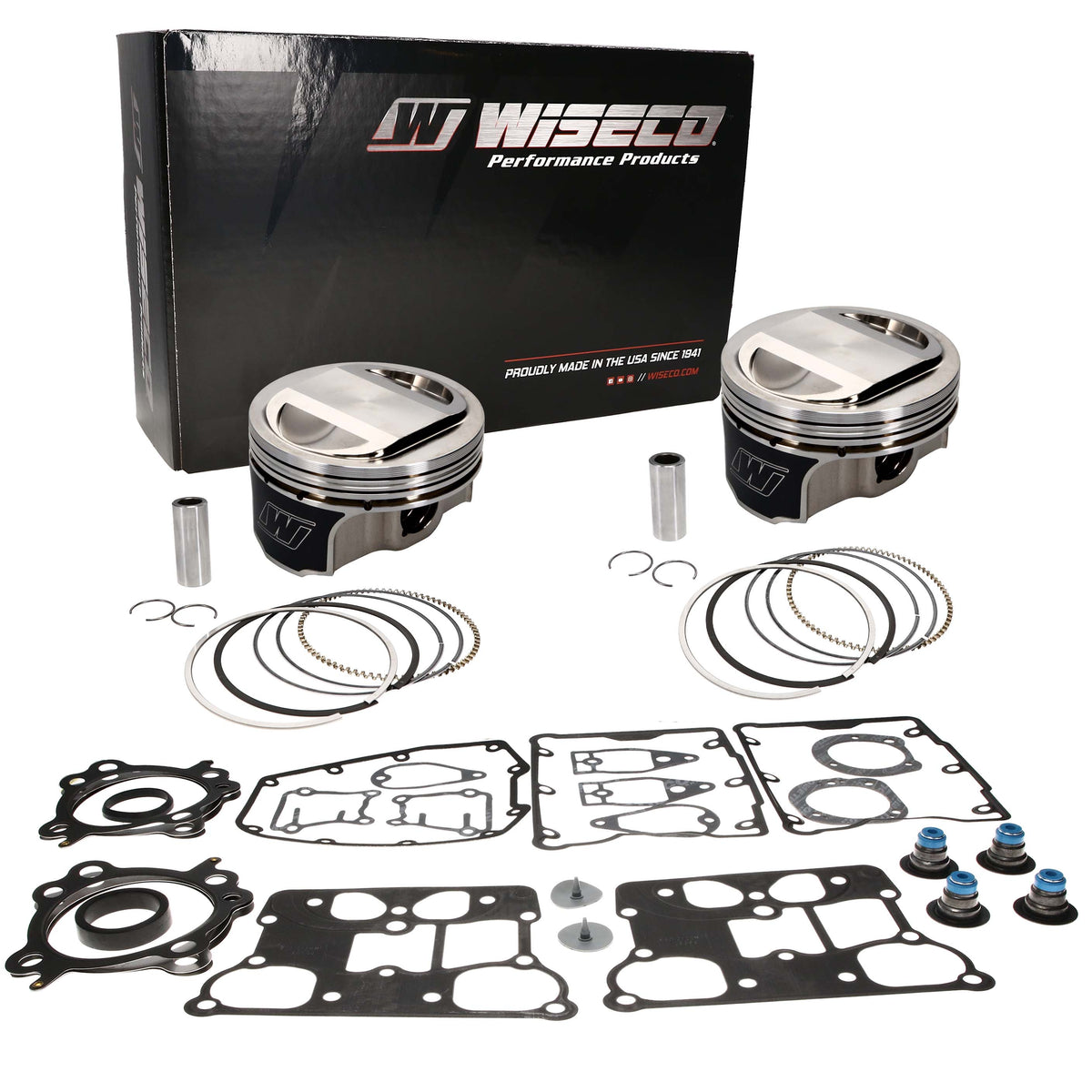 Wiseco HD Twin Cam Big Bore 3885VM (AP) Piston Kit - VT2721