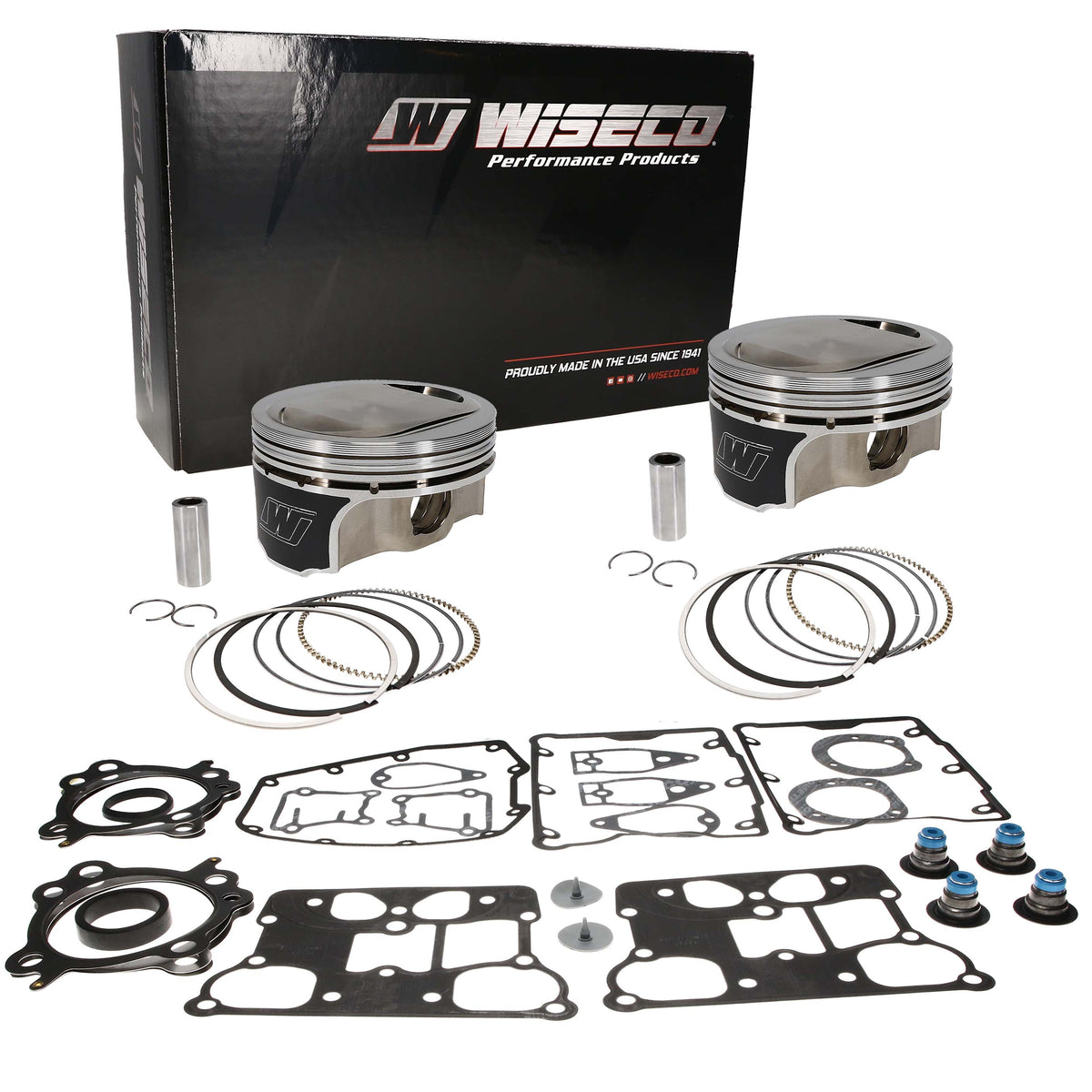 Wiseco HD TC88 2vp Domed Big Bore 9.51 CR (AP) Piston Kit - VT2764