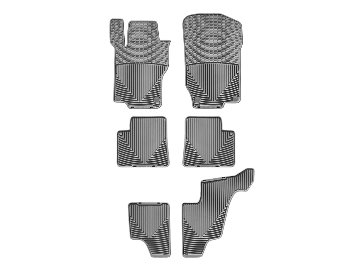 Weathertech - All Weather Floor Mats - Gray Front Rear and Third Row 07-12 Mercedes Benz GL - W102GR110GR115G