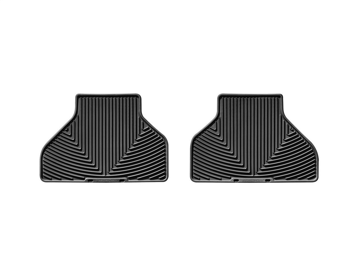 Weathertech - All Weather Floor Mats - Black Rear 07-13 BMW X5 / 08-14 BMW X6 - W144