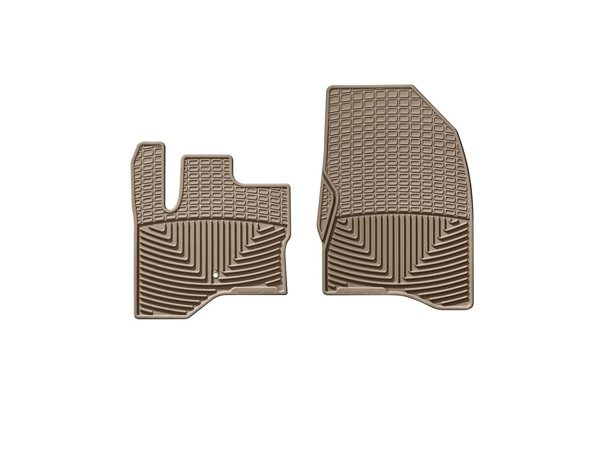 Weathertech - All Weather Floor Mats - Tan Front 09-10 Ford Flex - W187TN