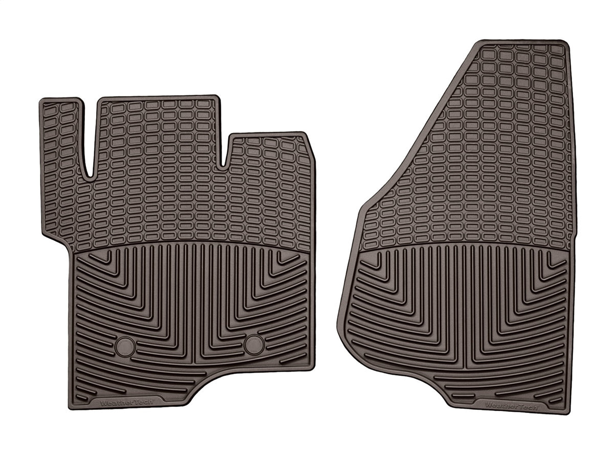 Weathertech - All Weather Floor Mats Cocoa Front & Rear Set for F-250 / F-350 / F-450-Super-Duty / F-550-Super-Duty - W2