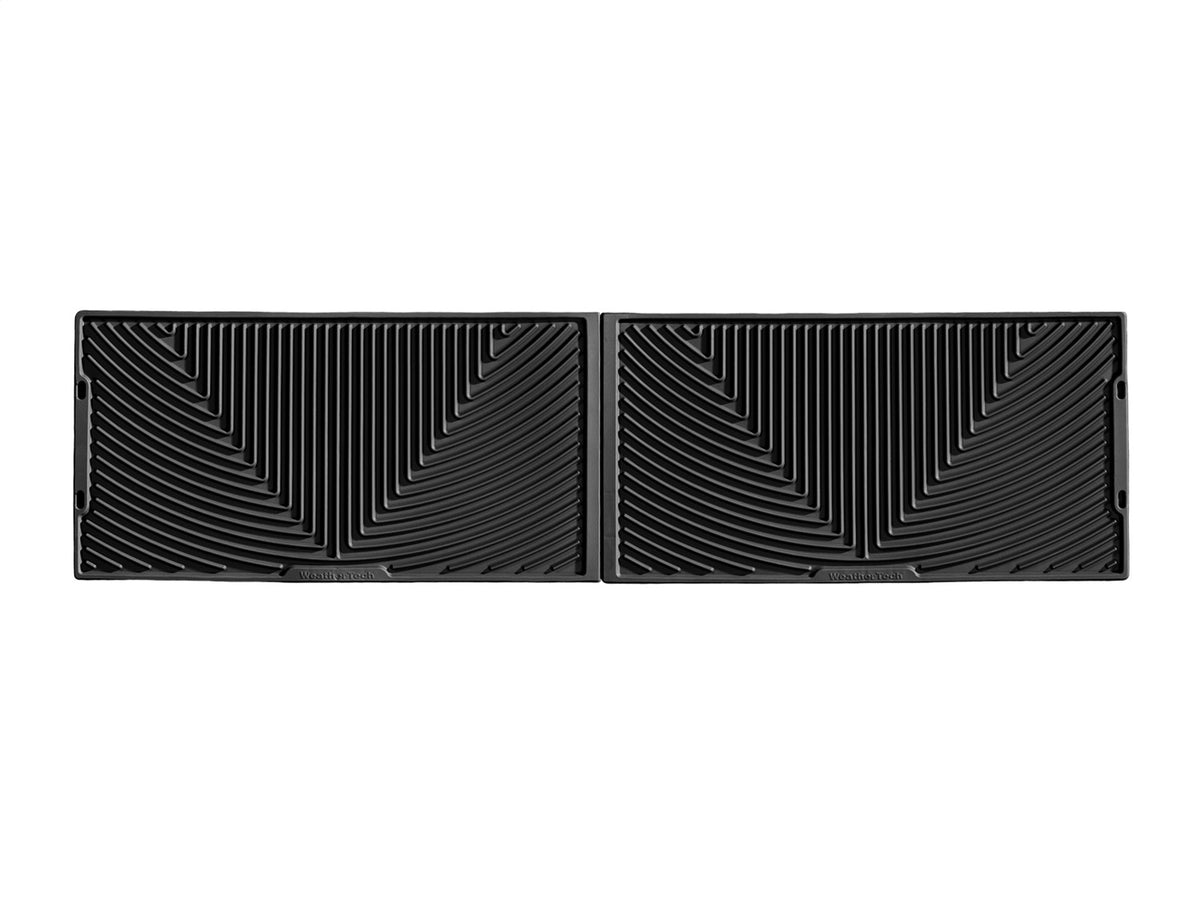 Weathertech - All Weather Floor Mats Black Front & Rear Set for F-250 / F-350 / F-450-Super-Duty / F-550-Super-Duty - W1