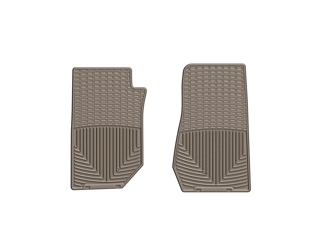 Weathertech - All Weather Floor Mats - Tan Front 07-13 Jeep Wrangler - W248TN