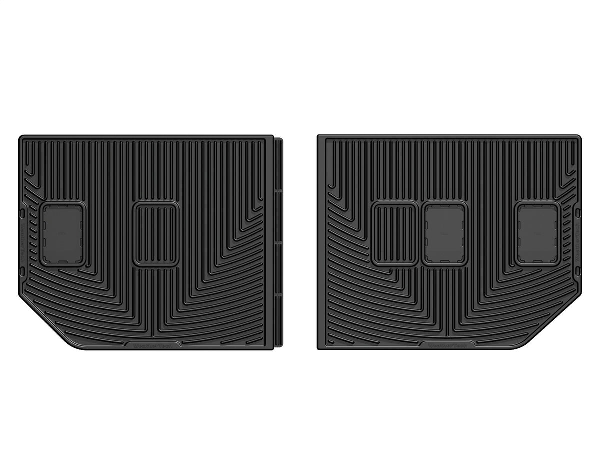 Weathertech - All Weather Floor Mats Black Front, Rear & Third Row Set for Escalade / Suburban / Suburban-3500-HD / Yuko