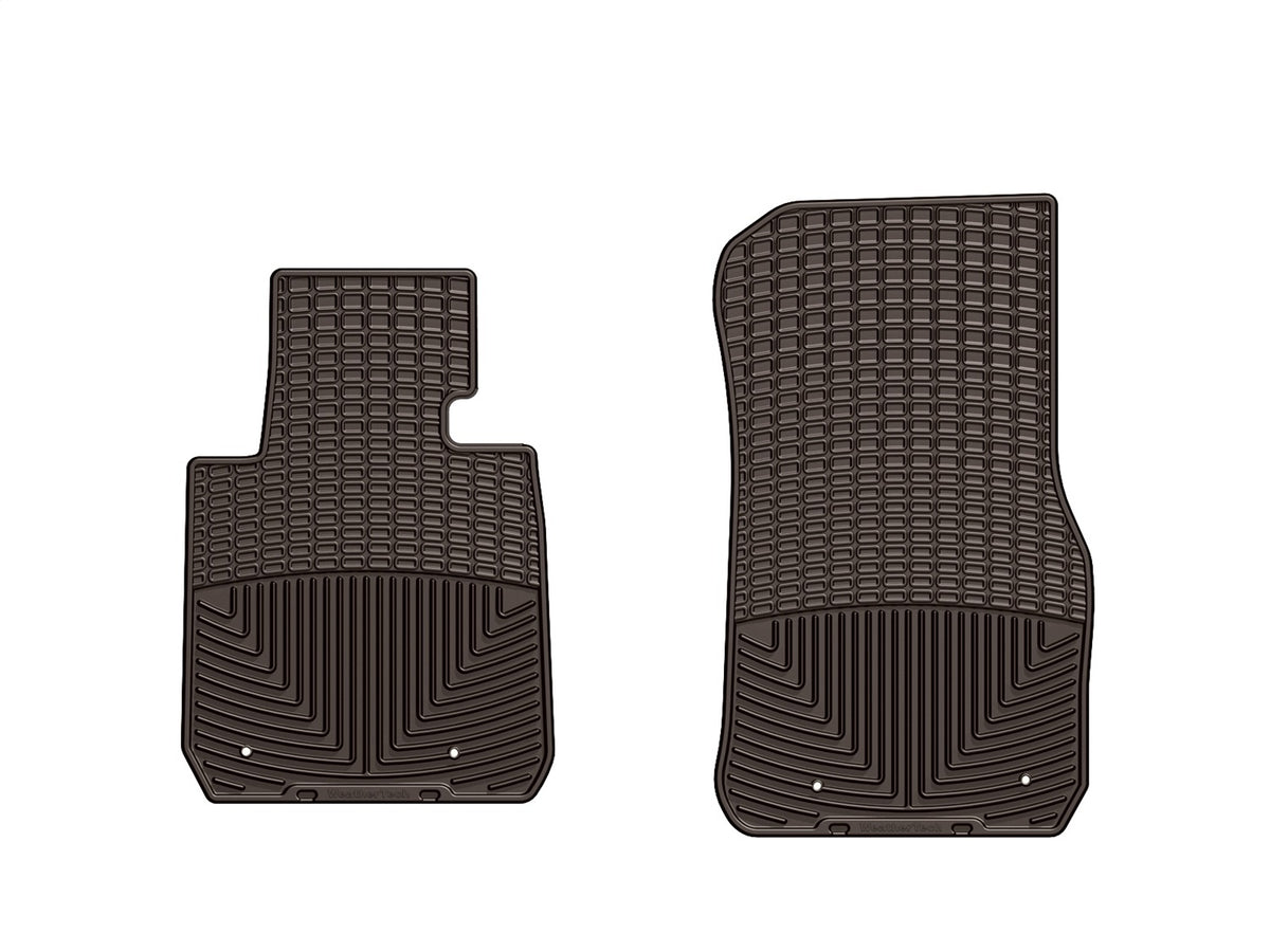 Weathertech - All Weather Floor Mats - Cocoa Front 14-21 BMW 2-Series / 12-19 BMW 3-Series / 15-18 BMW M3 - W267CO