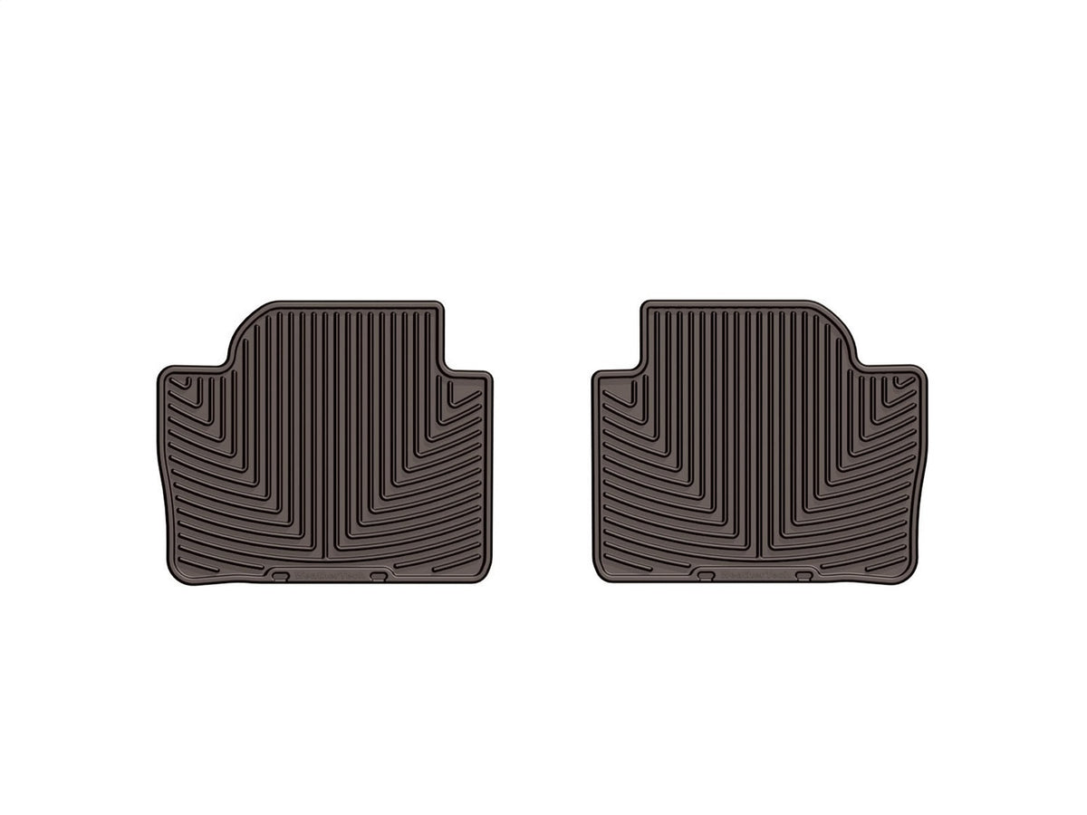 Weathertech - All Weather Floor Mats - Cocoa Rear 12-19 BMW 3-Series / 15-18 BMW M3 - W268CO