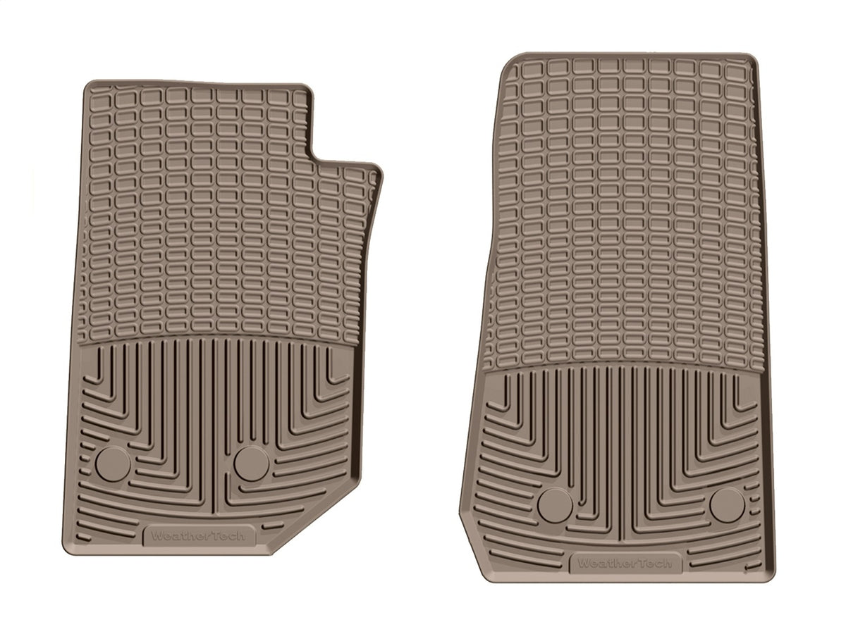 Weathertech - All Weather Floor Mats - Tan Front 14-18 Jeep Wrangler - W321TN