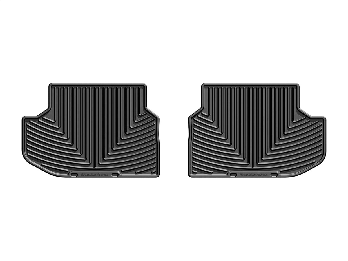 Weathertech - All Weather Floor Mats - Black Rear 11-16 BMW 5-Series / 13-16 BMW M5 - W331