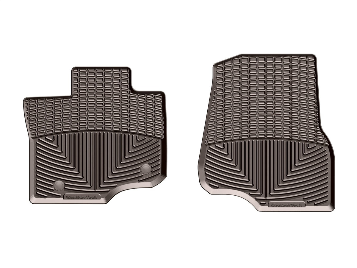 Weathertech - All Weather Floor Mats Cocoa Front & Rear Set 15-25 Ford F-150 / 22-25 Ford F-150-Lightning - W345CO-W346C