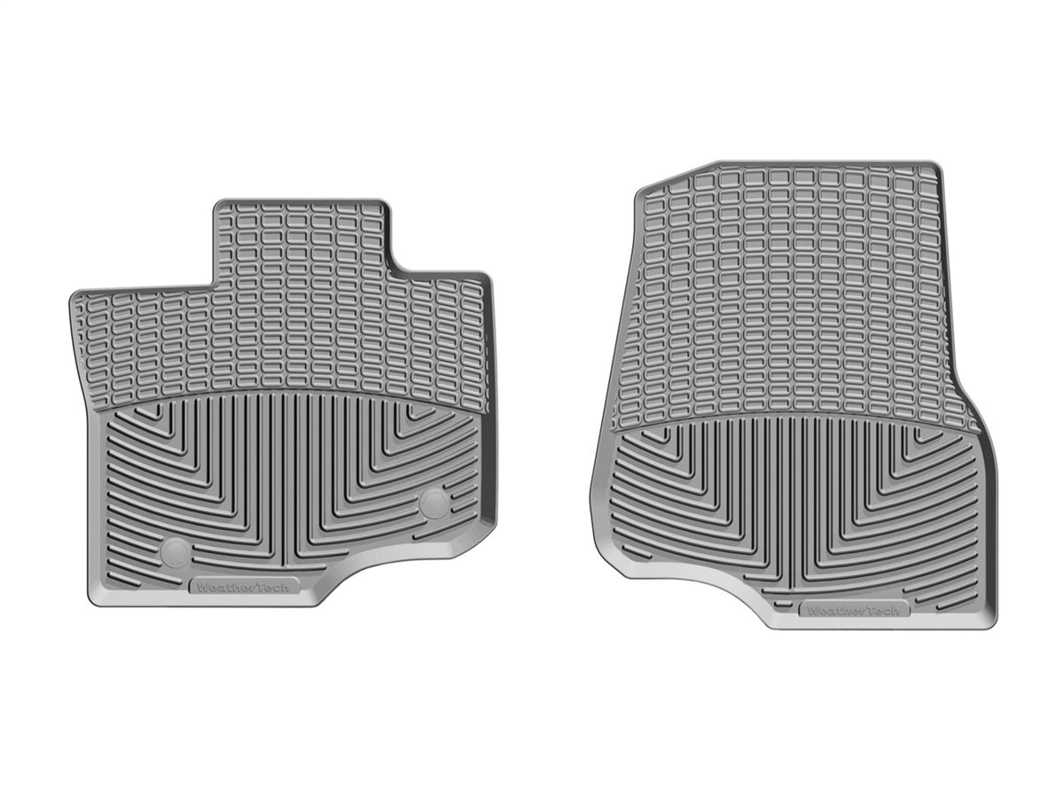 Weathertech - All Weather Floor Mats Gray Front & Rear Set 15-25 Ford F-150 / 22-25 Ford F-150-Lightning - W345GR-W346GR