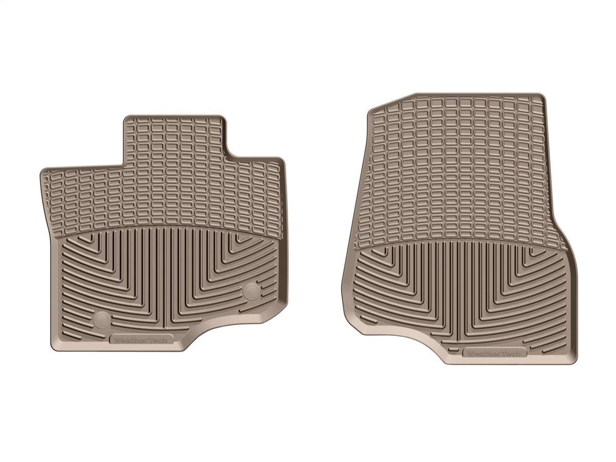 Weathertech - All Weather Floor Mats - Tan Front 15-25 Ford F-150 / 22-25 Ford F-150-Lightning - W345TN