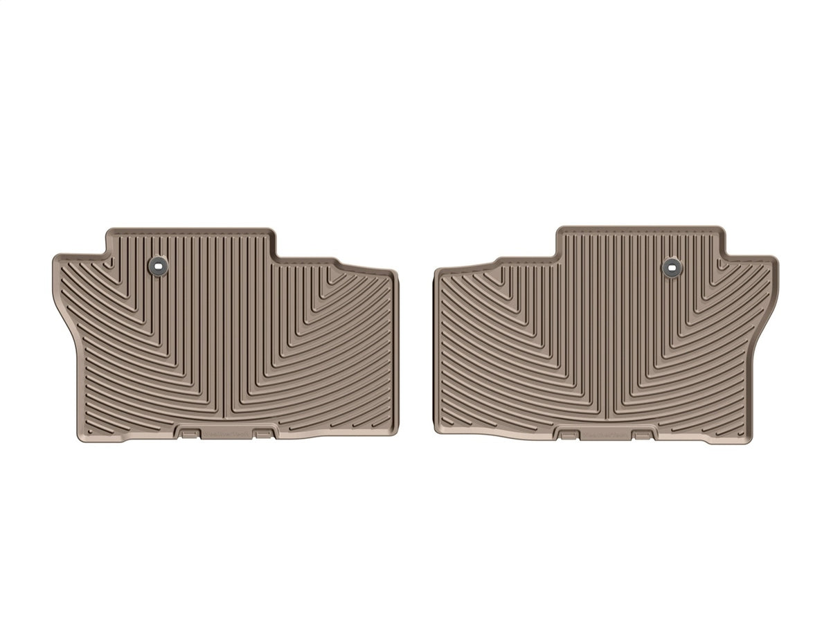 Weathertech - All Weather Floor Mats - Tan Rear 19-25 Honda Passport / 16-22 Honda Pilot - W364TN