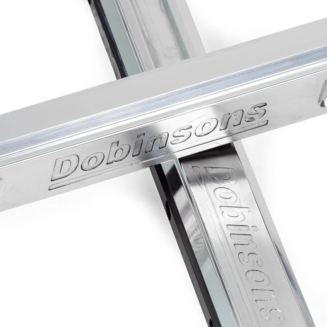 DOBINSONS BILLET ALUMINUM REAR ADJUSTABLE LOWER TRAILING ARMS - 200 & 300 SERIES - WA59-747K