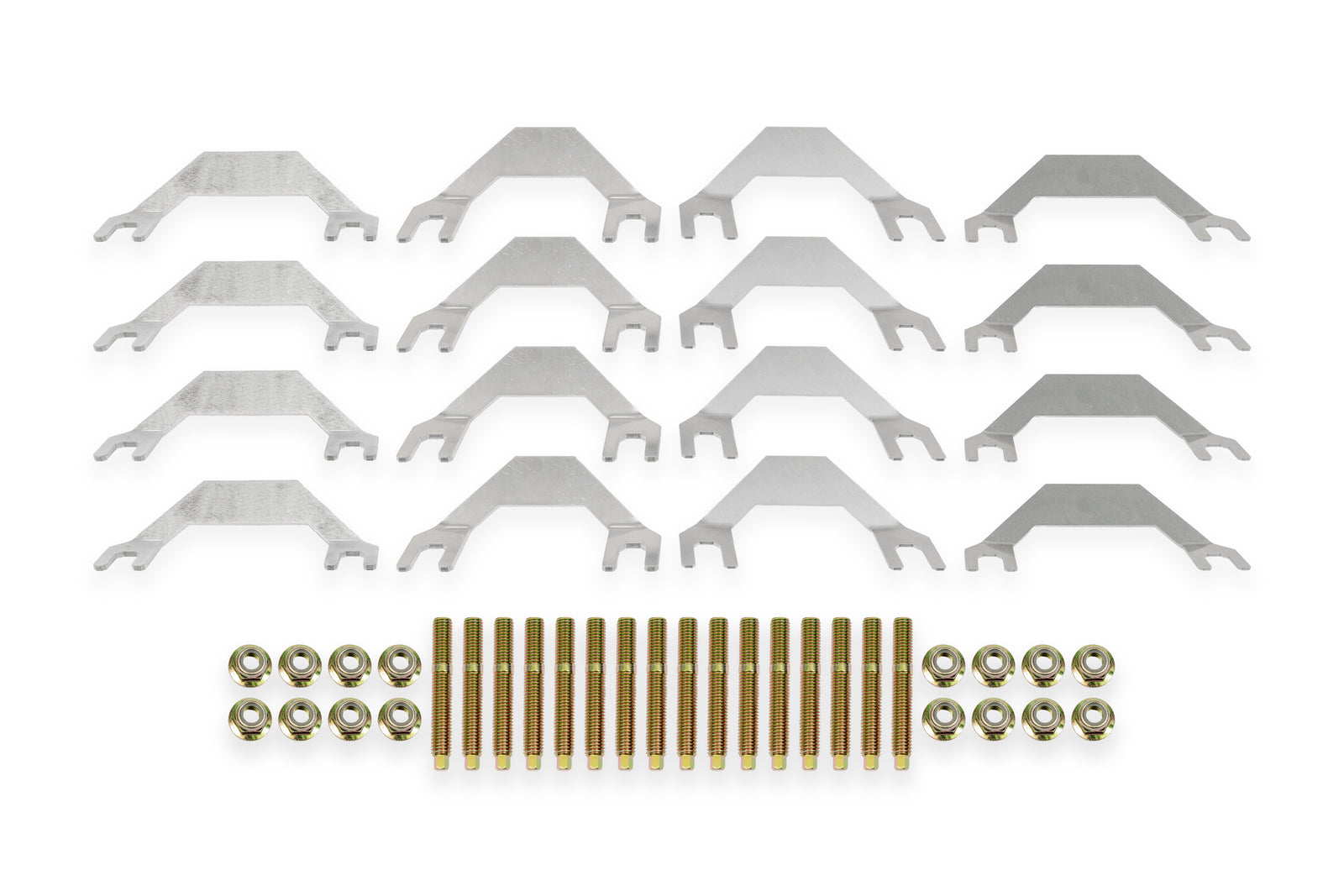 BMR 06-13 Chevrolet C6 Corvette Z06 Front & Rear Upper Control Arms Stud Kit - Zinc Plated - WAK561