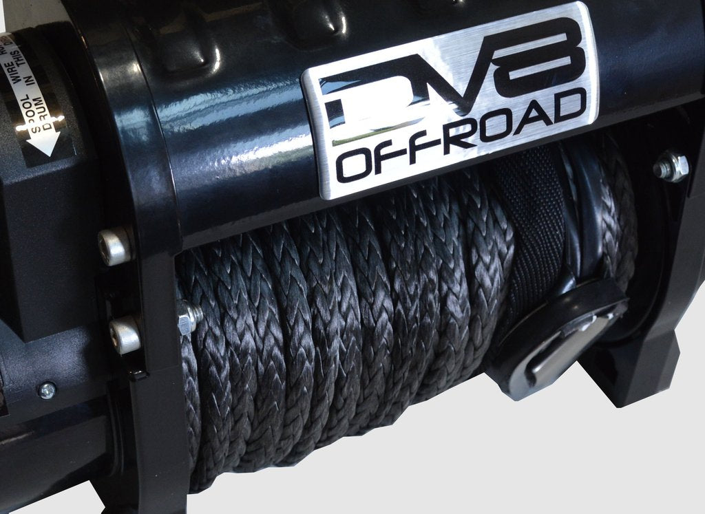 DV8 Offroad - 12,000 lbs. Winch with Synthetic Rope - WB12SR
