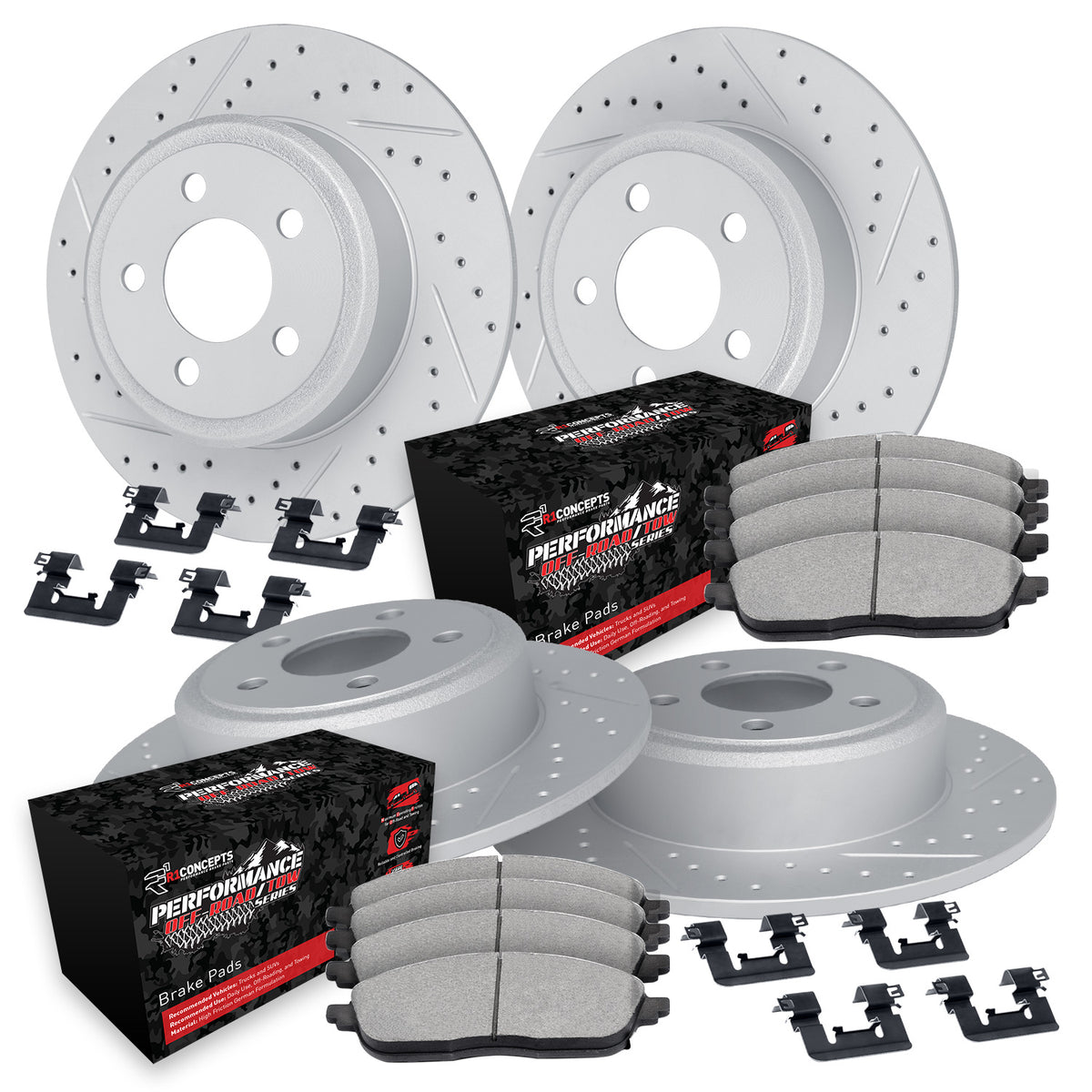 R1 Concepts brake kit WBVH2-42004