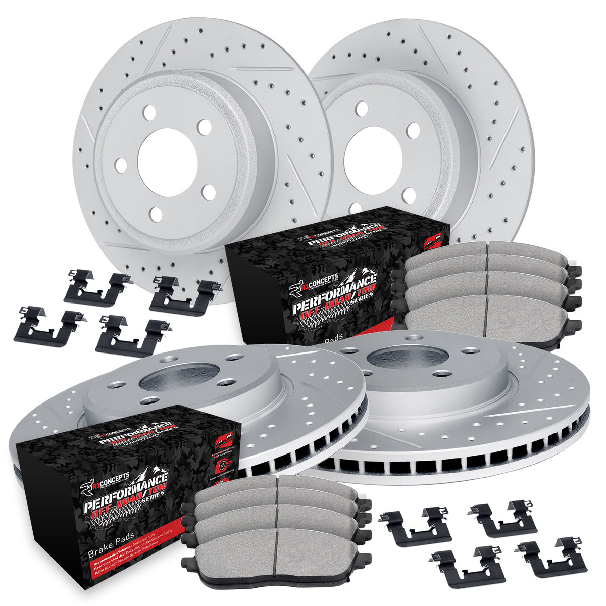 R1 Concepts brake kit WBVH2-42007