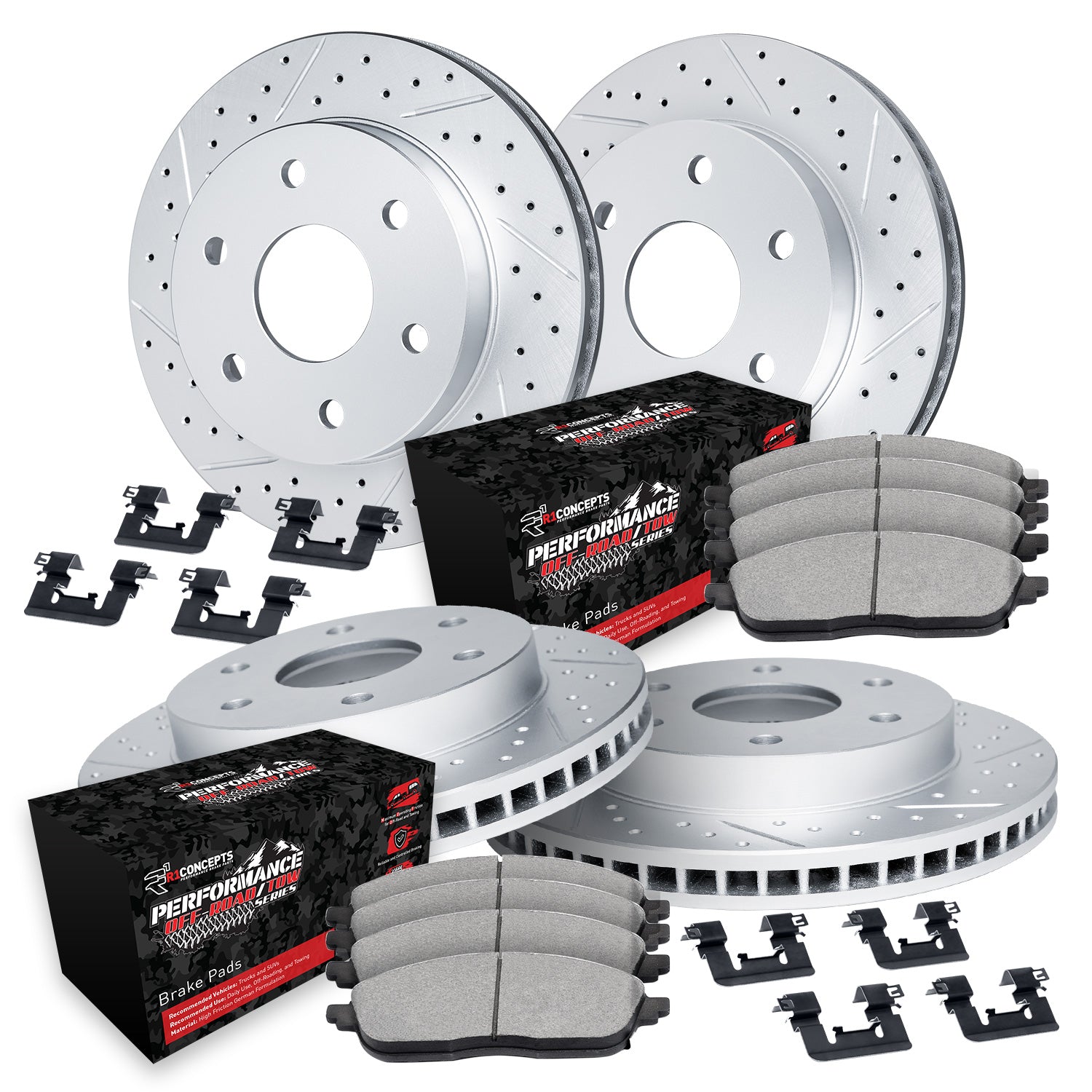 R1 Concepts brake kit WBVH2-76004