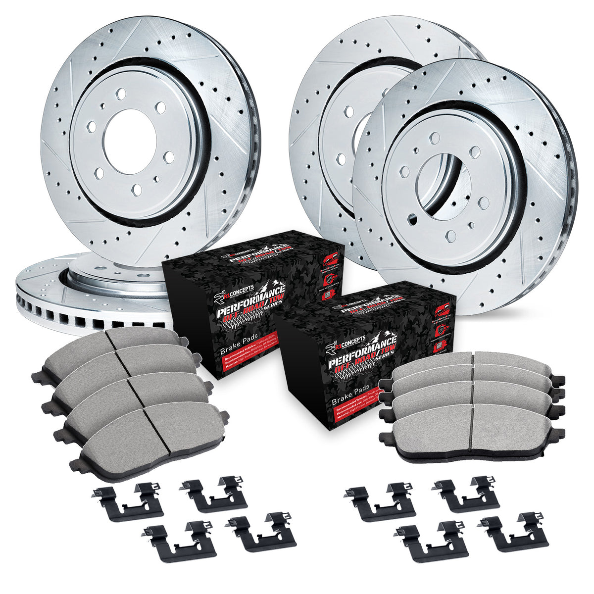 R1 Concepts brake kit WGVH2-76008