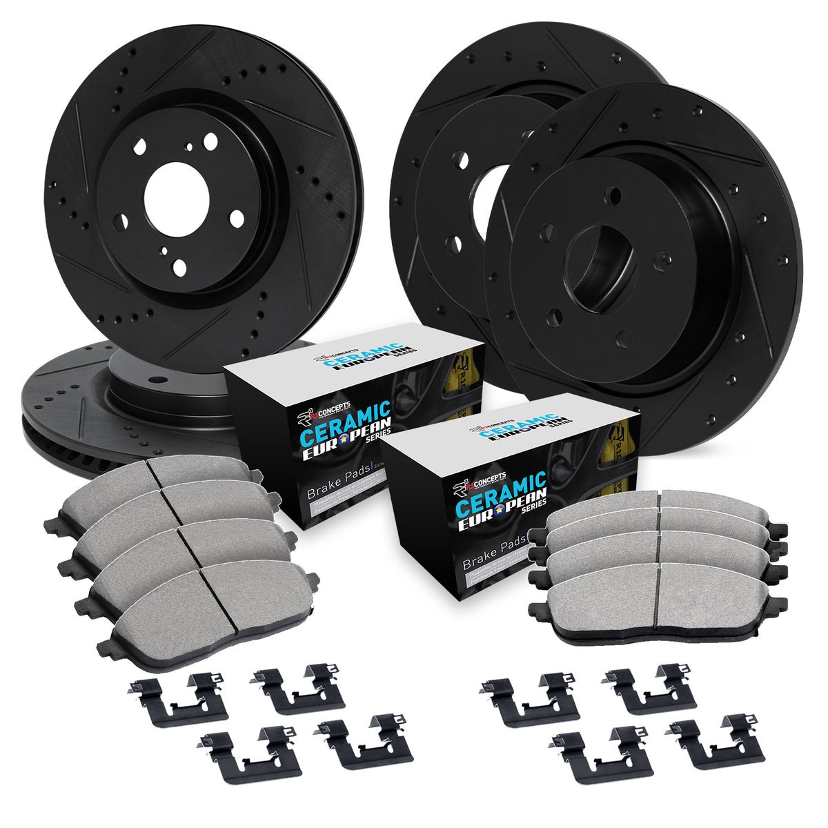 R1 Concepts brake kit WHTH2-11005