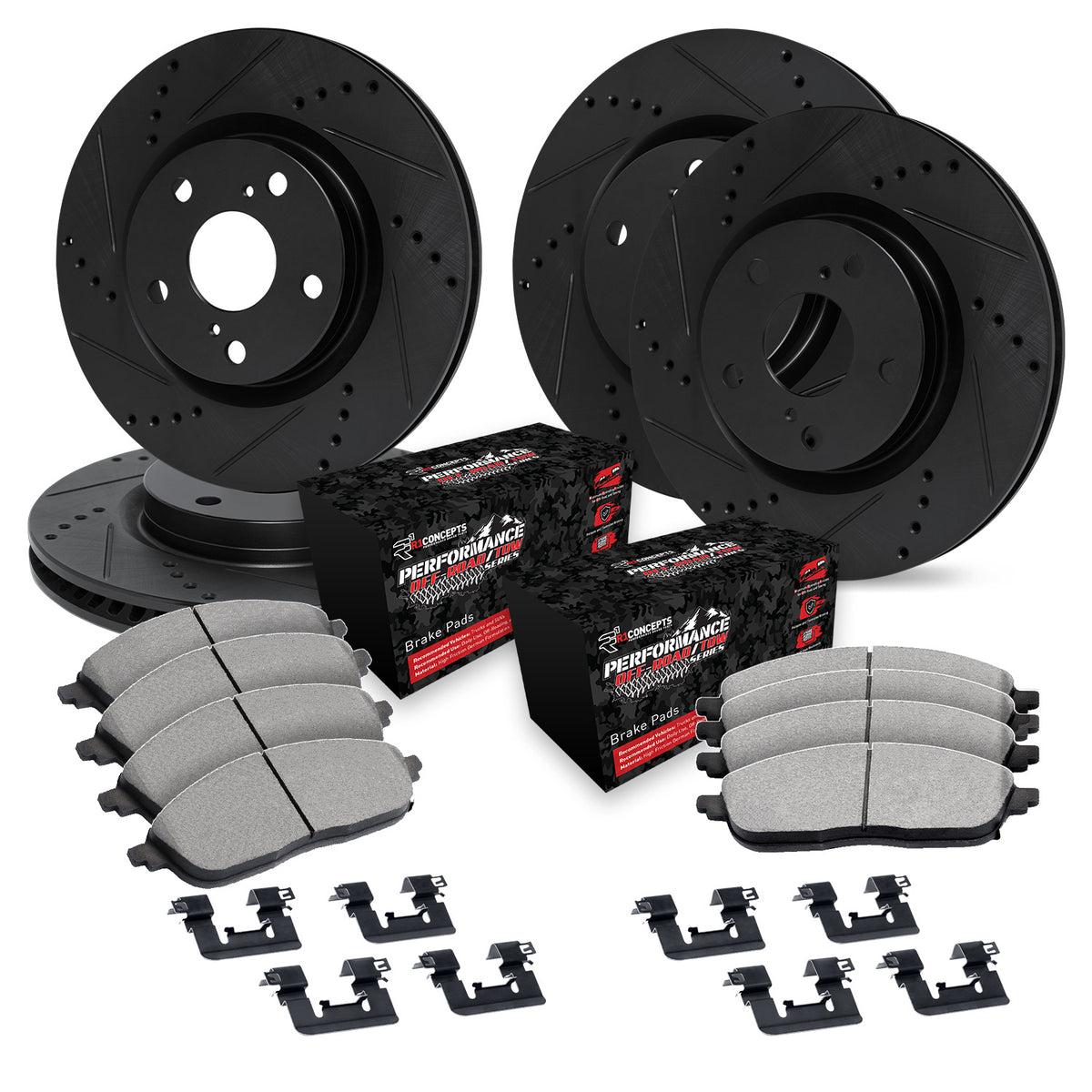 R1 Concepts brake kit WHVH2-42005