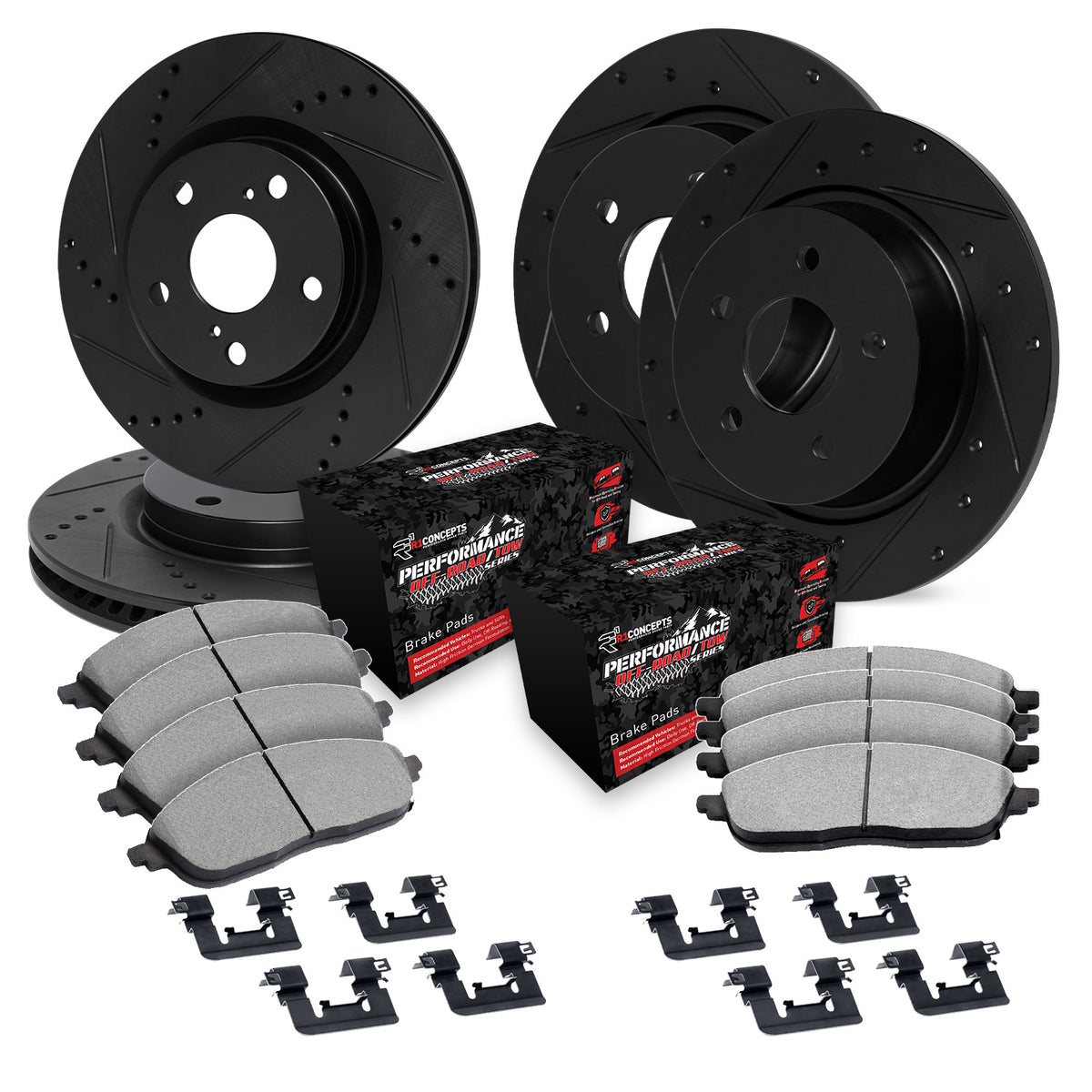 R1 Concepts brake kit WHVH2-42018