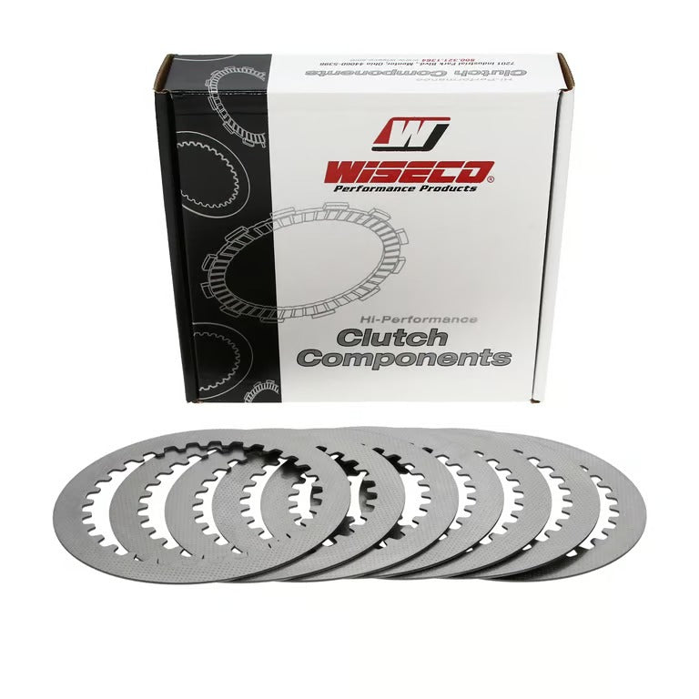 Wiseco Clutch Plate Kit - 4 Steel Clutch Basket - WPPS052