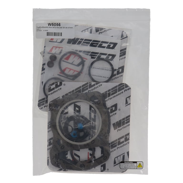 Wiseco 81-86 Honda ATC185/200 67mm Top End Gasket Kit - W5056