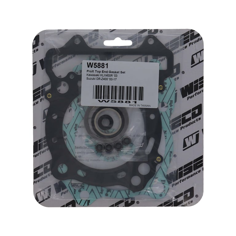 Wiseco 00-19 Suzuki DRZ400 92mm Top End Gasket Kit - W5881