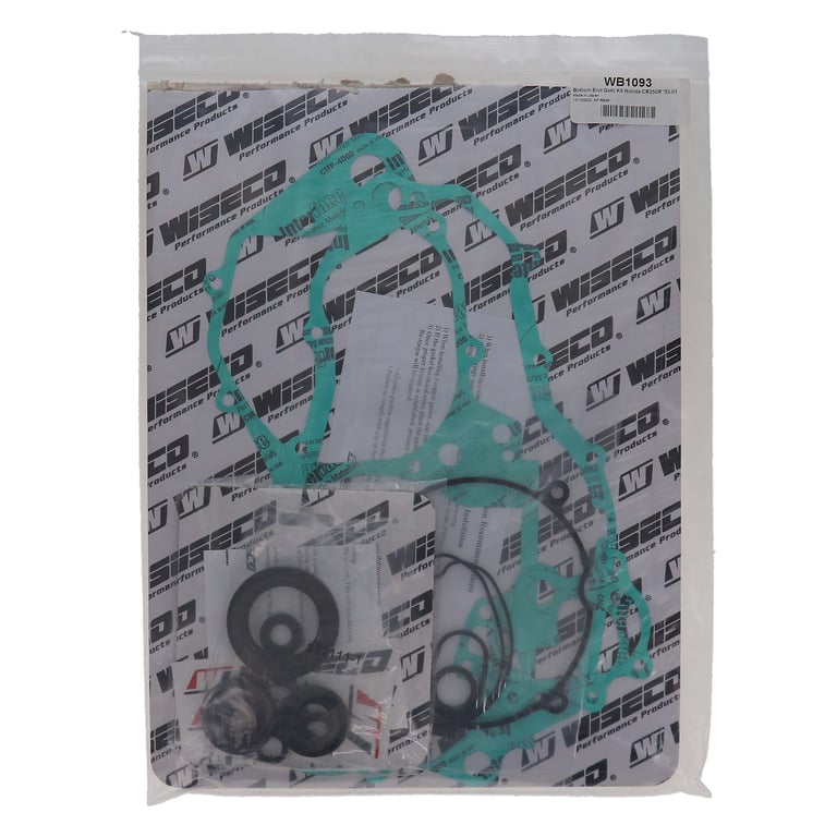 Wiseco 92-01 Honda CR250R Bottom End Gasket Kit - WB1093