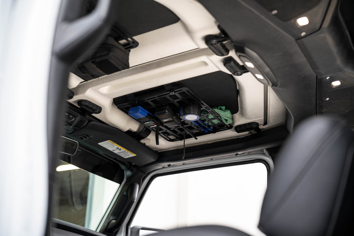 DV8 Offroad - 2018-2026 Jeep Wrangler JL Roof Mount for 15” x 12” Molle Panel - MPJL-11