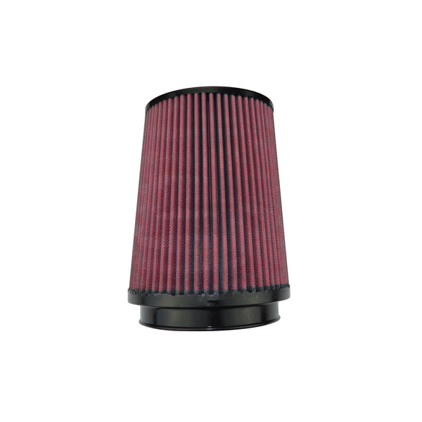 Injen High Performance Air Filter - 5 Black Filter 6 1/2 Base / 8 Tall / 5 1/2 Top - X-1022-BR