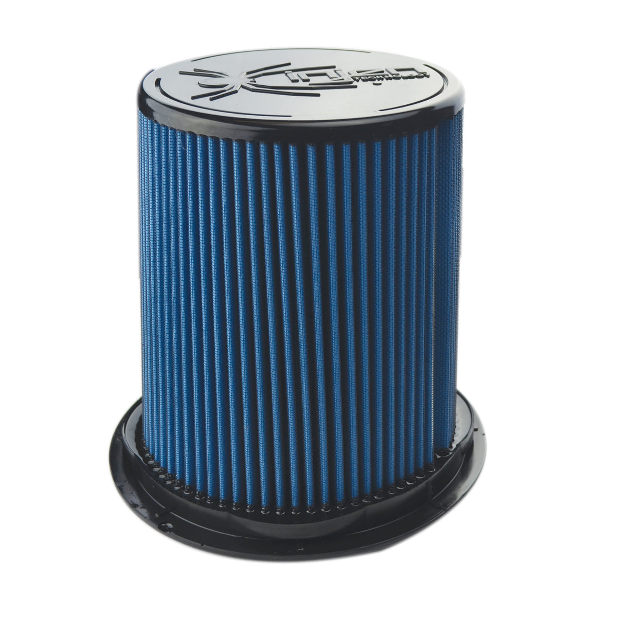 Injen SuperNano Web Dry Air Filter w/ Twist Lock Base- 5in Flange ID / 9.3in Base / 8.5in Height - X-1117-BB