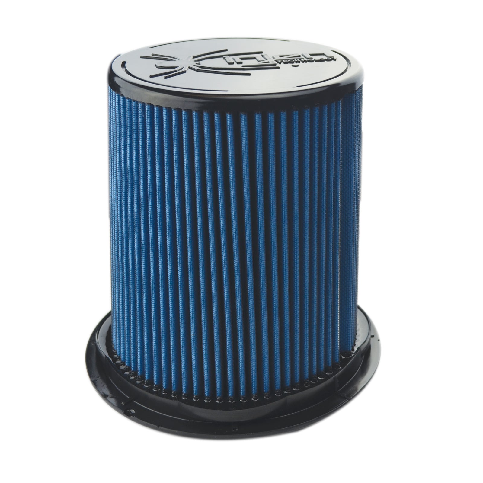 Injen SuperNano Web Dry Air Filter w/ Twist Lock Base- 5in Flange ID / 9.3in Base / 8.5in Height - X-1117-BB